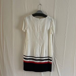 Nissa. Linen Shift White Dress US 10